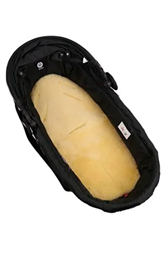 Kaiser Kinderwagen Einlage Lammfell medizin 66050