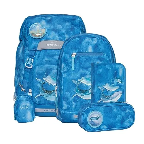 Beckmann Classic Ocean Schulrucksack Set 6tlg.
