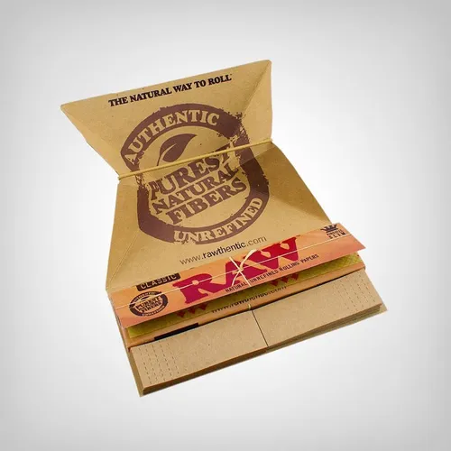 RAW Artesano Classic King Size Slim Papes + Tips - Tray, ungebleicht 32/32
