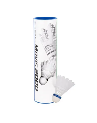 Yonex Badmintonball Mavis 2000 Nylon Dose weiss 6er, Geschwindigkeit: schnell