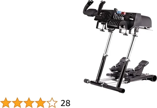 Wheel Stand Pro HONEY Deluxe V2 - Ständer für Honeycomb Yoke und Throttle - Gaming-Zubehör mit einstellbarer Neigung und 360° Schnellverschluss für maximale Flexibilität. Hochwertige rutschfeste Gummifüße sorgen für Stabilität und Sicherheit.