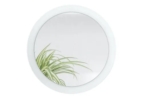 Vladon Wandspiegel Globe 50 in weiß von Vladon