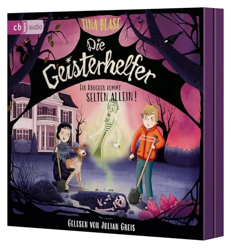 Die Geisterhelfer – Ein Knochen kommt selten allein: Das zweite gruselige Geisterabenteuer für Kinder ab 8 (Die Geisterhelfer-Reihe, Band 2)