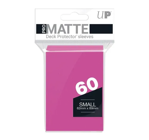 Ultra Pro - Non-Glare Pro-Matte Kartenhüllen - Dunkel Pink #84147 NEU OVP