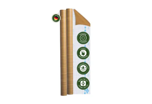 Veluxis Klebefolie Möbel – Selbstklebende Möbelfolie in Holzoptik Fichte Beige 2er Set - Gestalte deine Möbel neu mit dieser robusten, selbstklebenden Folie in Holzoptik. Einfach zuschneidbar und rückstandsfrei entfernbar, ideal für Mietwohnungen. Erhältlich in verschiedenen Größen für jedes Projekt.