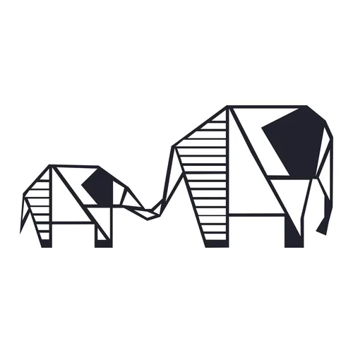 Produktbild Wandbehänge 100% METALL Schwarz