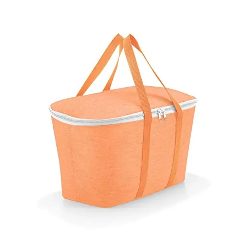 Reisenthel Shopping Coolerbag Kühltasche 44 cm - Twist Apricot - Kühlboxen & Kühltaschen mit isolierter Innenauskleidung, die Lebensmittel stundenlang frisch hält – perfekt für Einkäufe oder Ausflüge.