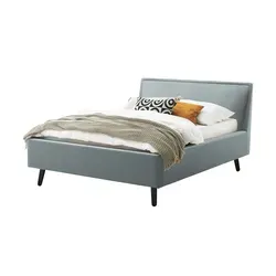 Polsterbett Fairford in Blau – Komfort für Ihr Schlafzimmer in blau von Meise Möbel