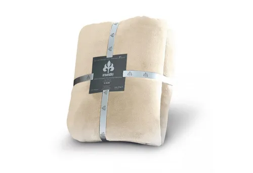 Irisette Wohndecke Relax 8900 - Bettdecken in sand, kuschelig weich und pflegeleicht, ideal für gemütliche Abende auf der Couch.
