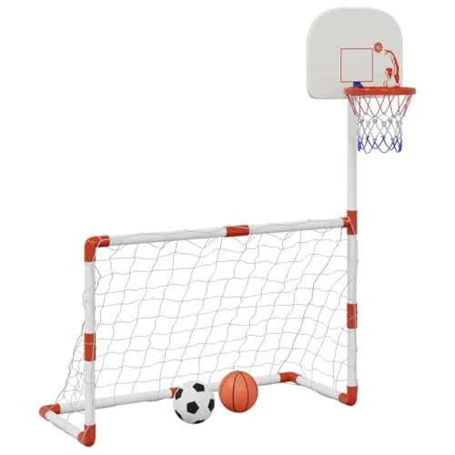 vidaXL Fußball Basketball Set für Kinder