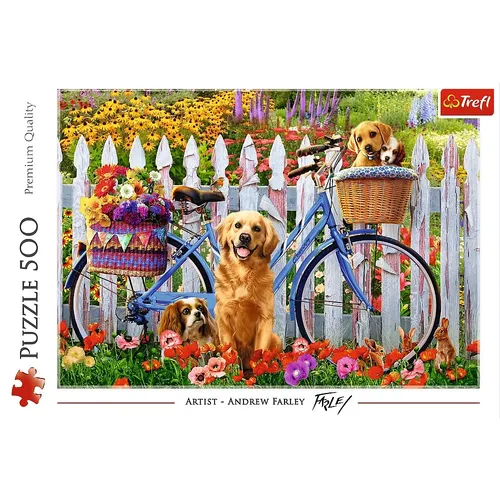 Puzzle 500 elementów Pieska przygoda TREFL 37450 TR TREFL 5900511374506