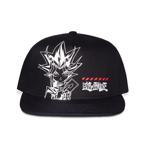 Yu-Gi-Oh! Snapback Cap Winning Card - Hüte & Mützen, offiziell lizenziert mit Gummi-Druck von Yugi Muto für echte Fans des Anime und Manga.
