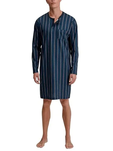 CALIDA Herren Relax Imprint Nachthemd – Insignia Blue von CALIDA