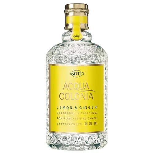 Acqua Colonia Lemon & Ginger Eau de Cologne 170ml - Damen Parfüm mit erfrischender Zitrone und würzigem Ingwer, ideal für einen belebenden Duft im Alltag.