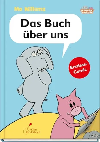 Das Buch über uns: Witziger Erstlese-Comic mit Elefant und Schweinchen (Band 1) | Das interaktive Buch für alle, die Lesen lernen und dabei lachen wollen!