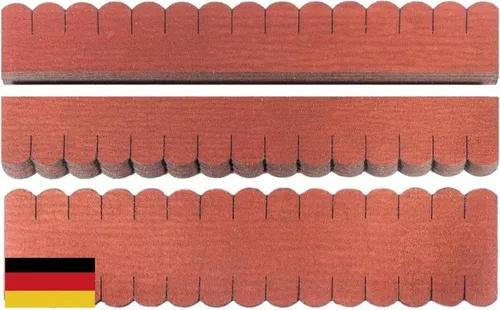 Set Dachschindeln Biberschwanz (33 mm) rot 0,40 m² Vogelhaus Nistkasten 1