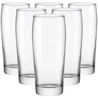 Van Well Willi Becher 0,25 l 6er Set - Geschirr & Gläser: Langlebige, dickwandige Biergläser mit verstärktem Boden, perfekt für Gastronomie und Alltag.