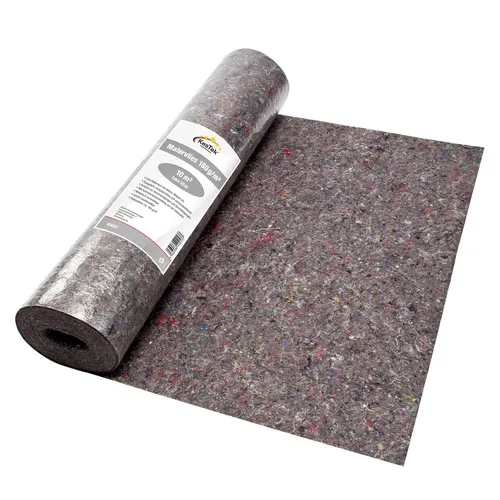 KesTek Malervlies Abdeckvlies 180g-m² 1 m x 10 m rutschhemmende Unterseite