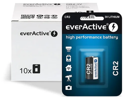 EverActive CR2 3V Lithium-Fotobatterie (10 Stück)