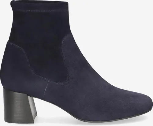 Peter Kaiser Stiefelette Leder - Dunkelblaue Eleganz in Größe 38,5 EU - Wanderschuhe mit klassischem Design, aus hochwertigem Leder, ideal für stilvolle Auftritte. Bequem und vielseitig mit 5 cm Blockabsatz.