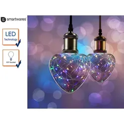 XQ-lite LSO-04041 LED Leuchtmittel STARRY herzförmig E27 1,5W color, 1,5 W, E27, 15000 h