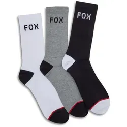 FOX CREW SOCK - 3 PACK - Sportsocken aus hochwertigen Materialien mit Jacquard-Design, bieten arch support und extra Dämpfung für optimalen Tragekomfort.