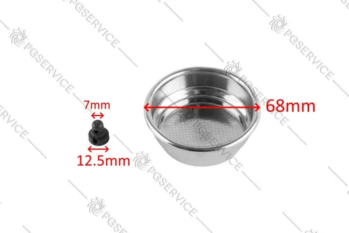 Gaggia Filter Creme 2 Tassen Pulver Maschine Caffè Baby Class Evolution Nina