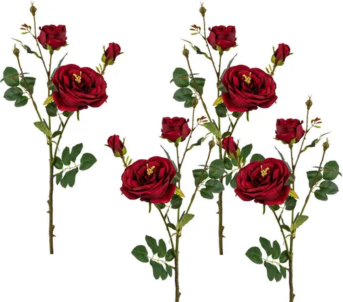 Kunstblume, Creativ green, Höhe 63 cm, 4er Set