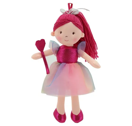 Sweety-Toys Stoffpuppe Sweety Toys 11865 Stoffpuppe Ballerina Prinzessin 30 cm pink