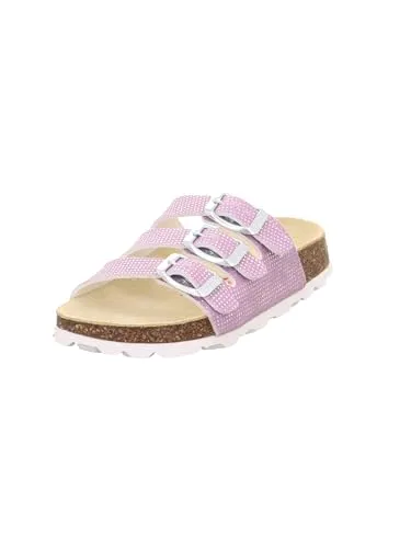 Superfit Mädchen FUSSBETTPANTOFFEL Hausschuhe, LILA 8500 von Superfit