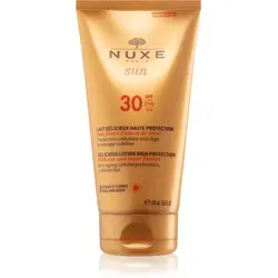 Nuxe Sun Delicious Cream High Protection Sonnenlotion für Gesicht und Körper SPF 30 150 ml