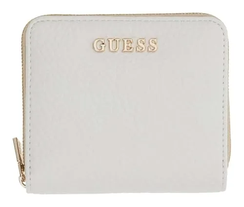 GUESS Geldbörse Jessa SLG Zip Around Wallet White weiß in weiß von GUESS