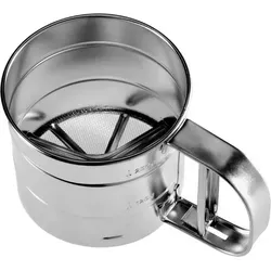 Mehlsieb EasyBaking Ø 10 cm Edelstahl Silber