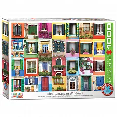 eurographics Puzzle - Mittelmeerfenster - 1000 Teile 301020