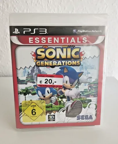 Sonic Generations (Sony PlayStation 3, 2014) Original versiegelt - Neu
