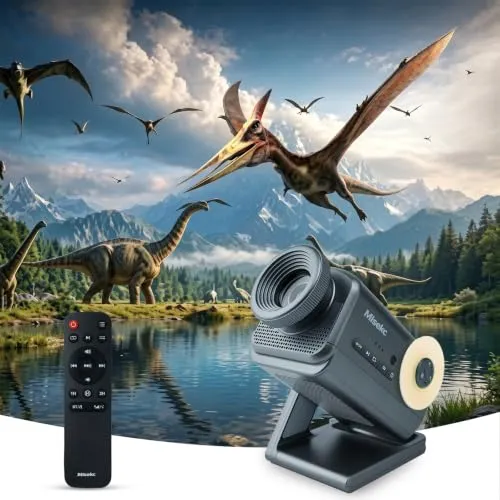 MISEKC 3D Sternenhimmel Projektor mit Bluetooth Lautsprecher