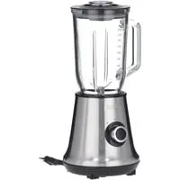 SEVERIN SM 3734 Standmixer - Hochwertiger Edelstahl-Mixer mit 500 W, Glasbehälter, Ice-Crush-Funktion und Rezeptbuch inklusive