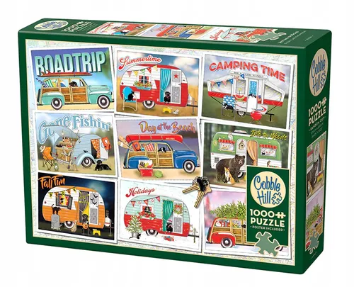 Cobble Hill Puzzle 1000 el. Ruszamy w drogę Cobble Hill 625012400671