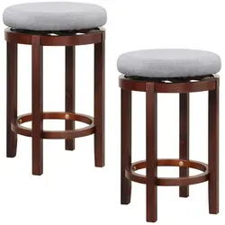 COSTWAY 2er Set Barhocker
