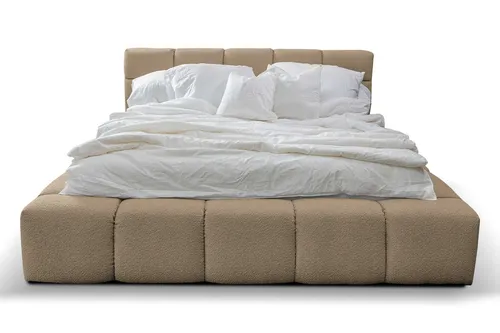Luxus Samt Doppelbett 180x200cm – Modernes Design - Abteilung: Erwachsene, stilvolles Doppelbett mit elegantem Samtbezug, ideal für ein modernes Schlafzimmer. Robustes Holzgestell und pflegeleichte Materialien sorgen für langlebigen Komfort.
