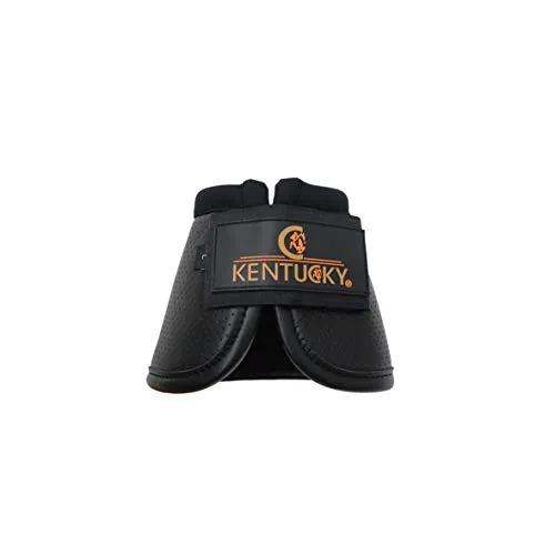 Kentucky Sprungglocken Air schwarz XL - Gamaschen & Schützer für Pferde, atmungsaktive Sprungglocken für optimalen Schutz und Komfort während des Trainings.