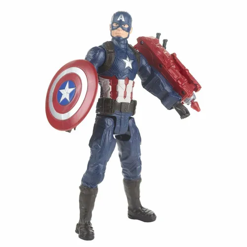 Avengers Endgame Titan Hero Captain America, 30 cm große Actionfigur