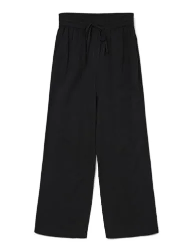 VERO MODA Vmcaia Mw Wide Pant WVN Noos in schwarz von VERO MODA