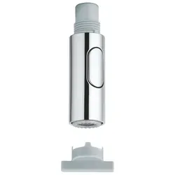 GROHE Spülbrause 48416000 - Zubehör für Küchenarmaturen, mit automatischer Rückstellung auf Laminarstrahl und SpeedClean Antikalk-System für mühelose Reinigung und modernen Look.