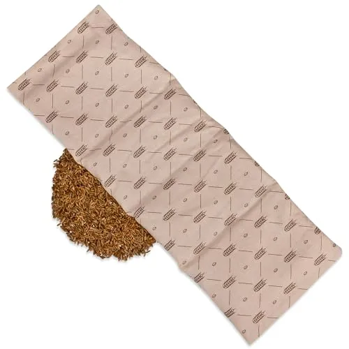 Wagner Wärmekissen 21x21cm - Sonstige, einfach zu verwenden und waschbar, ideal zur Linderung von Nacken- und Rückenschmerzen, gefüllt mit natürlichen Weizenkörnern aus Deutschland.