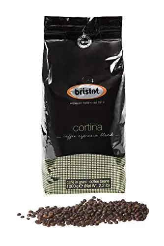 Bristot Kaffee Espresso - Cortina, 1000g Bohnen