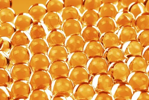 Textil-deko GIGANT Aqualinos 20mm. 15g für 1,5 Liter. Wasserperlen in ORANGE -70