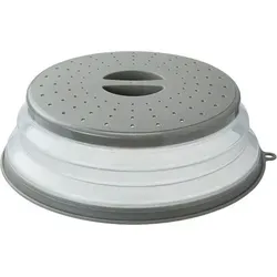 Mikrowellen Abdeckhaube 26 cm, Farbe:Grau - Grau