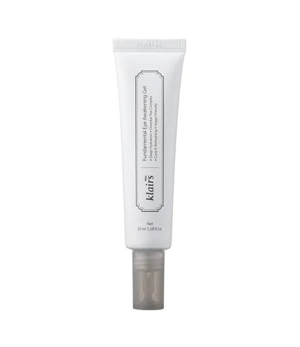 DearKlairs Fundamental Eye Awakening Gel 35ml | Vegan, verbessert Augenringe mit Schwellungen und wirkt antioxidativ gegen Tränensäcke und geschwollene Augenpartien bei Frauen