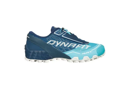 Dynafit Feline Sl - Trailrunningschuh Blau 36,5 EU - Laufschuhe, sportlicher Trailschuh in Poseidon/Silvretta mit optimaler Schnürung für besten Halt auf jedem Terrain.